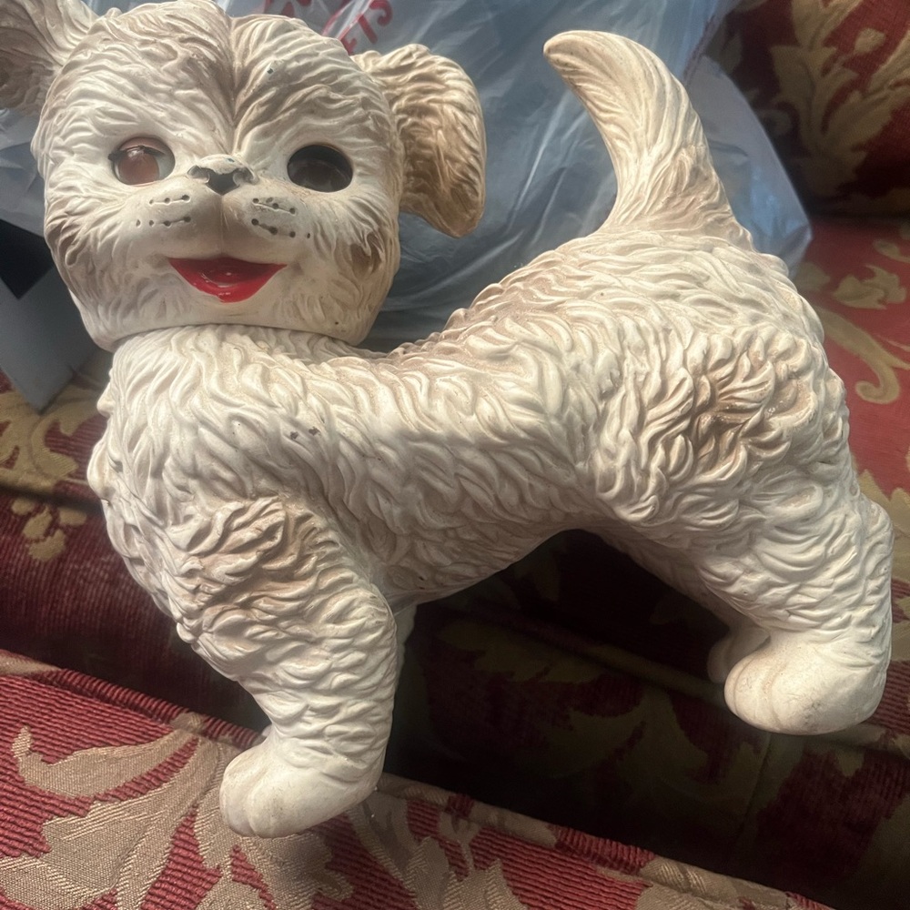 Rubber dog vintage